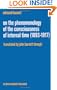 On the Phenomenology of the Consciousness of Internal Time (1893-1917) (Husserliana: Edmund Husserl - Collected Works)