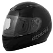 SparX S-07 Solid Glossy Black Helmet - Color : black - Size : 2XL