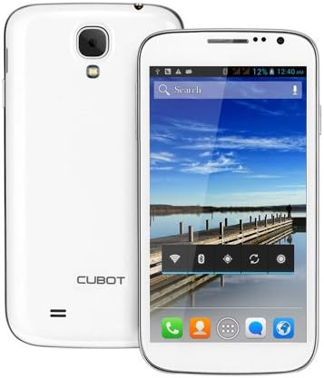 CUBOT P9 5.0" Capacitive Touch Screen MTK6572W Dual-Core Android 4.2.2 3G Smart Phone + GPS + 8MP CAM <521MB + 4GB> (White)