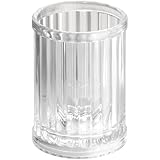 InterDesign Alston Tumbler Cup for Bathroom Vanity Countertops - Clear