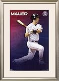 Minnesota Twins - Joe Mauer Framed Poster Print, 33x45
