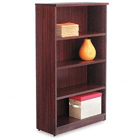 Alera VA635632MY Valencia Series 32 by 12 by 56-Inch Bookcase Storage Cabinet with 4... by Alera