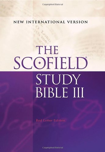 The Scofield® Study Bible III, NIV