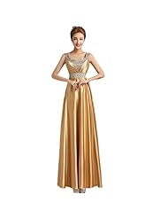 Material: Silk 
Occasion: Formal  Bridesmaid  Evening  Party Dress  Prom Dress  
Waistline: Natural Waistline  
Skirt: A-line 
Embellishments: Built-in Bra  
Size Category: Adult 
Dry Clean
