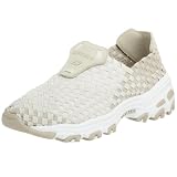  : Skechers Women's D'Lites Transport Sneaker,Natural,6 M