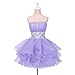 Fashion Plaza Crystal Sequined Mini Short Dress D0130