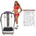 100% GENUINE UPGRADED 1750W SEMI COMMERCIAL ULTRA SILENT DRIVE MOTOR POWERPLATE (2012 EDITION) WITH UK MANUFACTURERS WARRANTY / THE MOST POWERFUL CRAZY FIT VIBRATION PLATE WITH A MASSIVE 99 SPEEDS AND 8 PROGRAMMES / 150kg USER WEIGHT