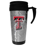 NCAA Texas Tech Red Raiders Diamond Plate Travel Mug