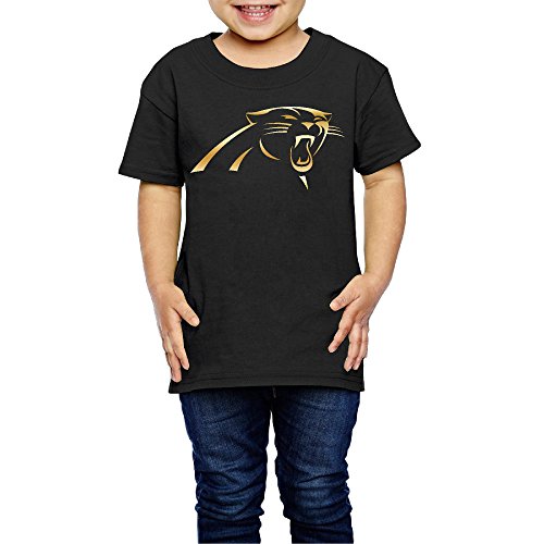 Toddler Girl's Carolina Panthers Gold Logo
