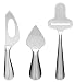 Sagaform 3-Piece Stainless Steel Cheese Knife Set