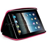 APPLE IPAD TABLET Black - Pink Hard EVA BRIEF Carrying POUCH CASE Cover Sleeve