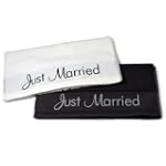 Handtuch "Just Married" in M�ve Quali...
