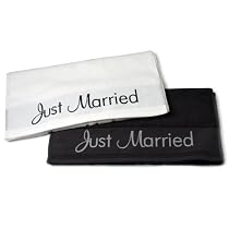 Handtuch "Just Married" in Möve Qualität, weiß - ein schönes Hochzeitsgeschenk