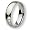 Rounded Polished Titanium Ring (6.0 mm) - Size 6.0