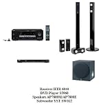 YAMAHA YHP C100BL Receiver DVD Player with IPOD DOCK