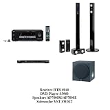 YAMAHA YHP C100BL Receiver DVD Player with IPOD DOCK by Yamaha