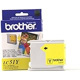 Brother Innobella LC51Y Ink Cartridge, 400 Page Yield, Yellow