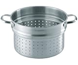 Scanpan Stainless-Steel Pasta Insert for 6-1/2-Quart/10-1/4-Inch Stock Pot