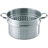 Scanpan Stainless-Steel Pasta Insert for 6-1/2-Quart/10-1/4-Inch Stock Pot