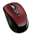 Microsoft Wireless Mobile Mouse 3000 6BA-00035 - Red