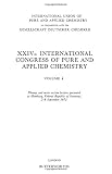 XXIVth International Congress of Pure and Applied Chemistry : plenary and main section lectures presented at Hamburg, Federal Republic of Germany, 2-8 September 1973