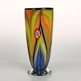 Hand Blown Abstract Tropical Art Glass Vase 12.5″ tall Reviews 41Y8xWHdLZL. SL160 Hand Blown Abstract Tropical Art Glass Vase 12.5″ tall Reviews