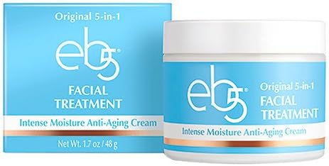 eb5 Facial Treatment Intense Moisture Anti-Aging Cream 1.7 oz (48 g) Pack of 2