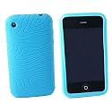 Apple iPhone 3G 3Gs 8GB 16GB 32GB Textured Silicone Skin Case Cover + Free Screen Protector (Many Colors Available)