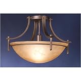 Kichler Olympia Olde Bronze Semi-Flush Ceiling Light