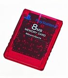 Official Sony PlayStation 2 Memory Card - Red