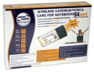 ZAAPA Wireless CardBus adapter 54MBPS WIRELESS IEEE 802.11G