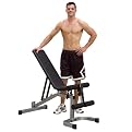 Powerline Flat Incline Decline Bench - Black/ Silver (PFID130x)