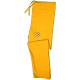 West Virginia Mountaineers Gold Scrub Pants
