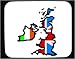 Mouse Pad with flags, ireland, british isles