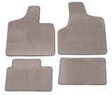 Premier 762140-81; Driftwood Custom Cut Front and Back Mats; 4 Piece Set