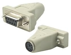 Belkin F4A612 PS/2 to Serial Mouse Adapter; DB9 Female to MinDin6 Female