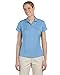 adidas Golf Womens Climalite Textured Short-Sleeve Polo (A162) -Tide -XL