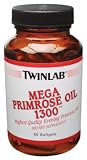 TwinLab - Mega Primrose Oil, 1300 mg, 60 softgels