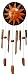 Outdoor Living : Asli Arts Model CSM301 Sun and Moon Bamboo Chime