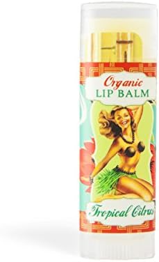 Dolce Mia Tropical Citrus Organic Lip Balm Stick