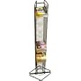 Atlantic Onyx 1248 80 CD Tower (Matte Black Steel)