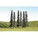 Bachmann Trains 5"- 6" Conifer Trees - 6 Per Box
