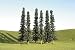 Bachmann Trains inches 6 inches Conifer Trees 6 Per Box