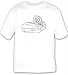 T-shirt with black and white, Caribbean, trees, Cuba, tropical