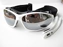 RAVS SNOWBOARDBRILLE - SKIBRILLE -KITEBRILLE RADBRILLE inkl. MICROFASERTASCHE/TUCH