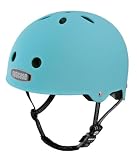 Nutcase Helmet - Nutcase Crossover Helmet - Spartan Blue Matte Model NXVR-1028M Cycle & Skate Helmet - Size S-M Small-Medium Fits 18.75 inches - 24.25 inches or L-XL Large-Extra Large Fits 21.75 inches - 24 inches - Dual Certified CPSC Bike and ASTM F 1492 Skateboard Multiple Lower Impact Standard - Multisport Helmet Perfect for Street Roller Skating Helmet - Inline Skating Helmet - Skateboarding Helmet and Biking Helmet - Roller Derby Helmet
