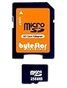 ByteStor 256MB Micro SD (Secure Digital ) Card + Adapter