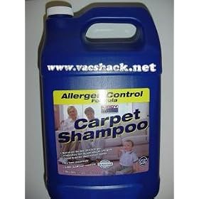 Original Kirby Allergen Control Carpet Shampoo 128 oz. One Gallon