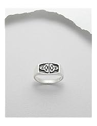 Celtic Ring In 92.5 Sterling Silver