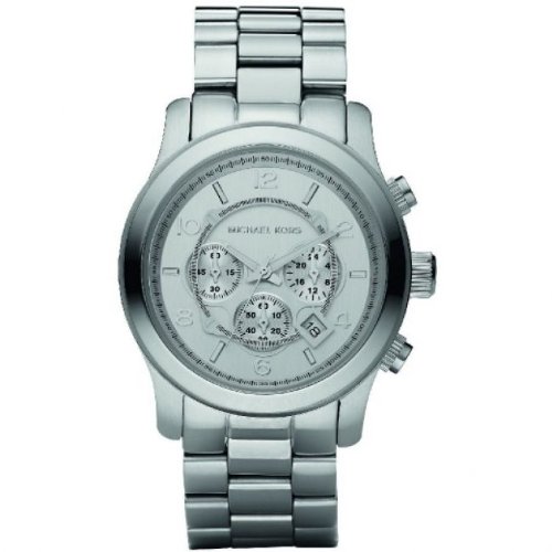 Michael Kors Watches Oversized Silver Runway Watch